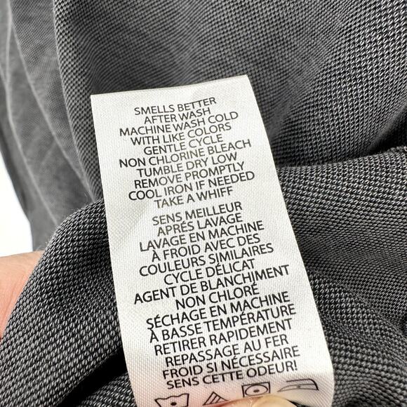 Travis Mathew Polo Shirt Mens Large Gray SOUTHERN POWER Logo Short Sleeve - Picture 7 of 9